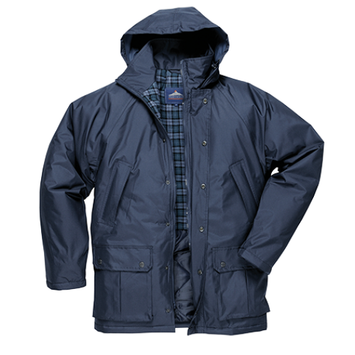 PARKA ACOLCHOADA C/ CAPUZ AZUL ESC S521 PARKA ACOLCHOADA C/ CAPUZ AZUL ESC S521